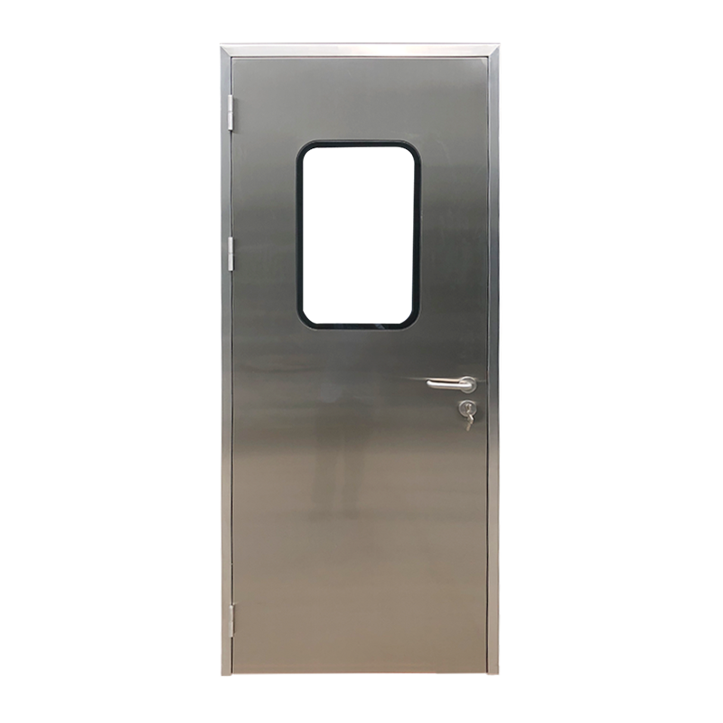 Čisté dvere z nehrdzavejúcej ocele