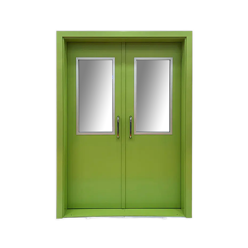 Kovové dvere nemocničného oddelenia