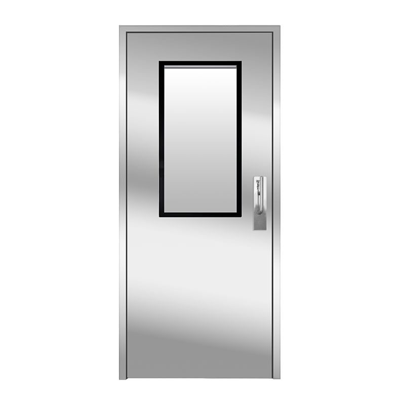 Čisté dvere z nehrdzavejúcej ocele