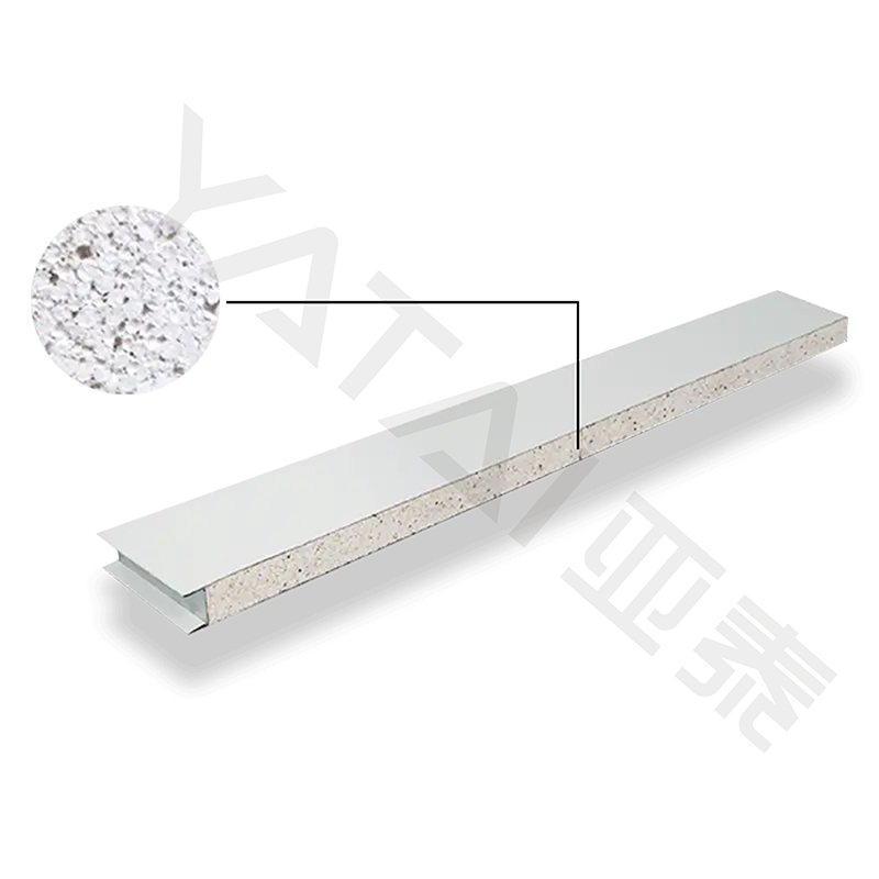 Strojovo vyrobený sendvičový panel s oxidom síranom horečnatým